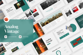 Vintage Analog PowerPoint Template